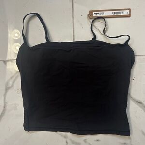 Women's SKIMS Black Cropped Cami Top XS